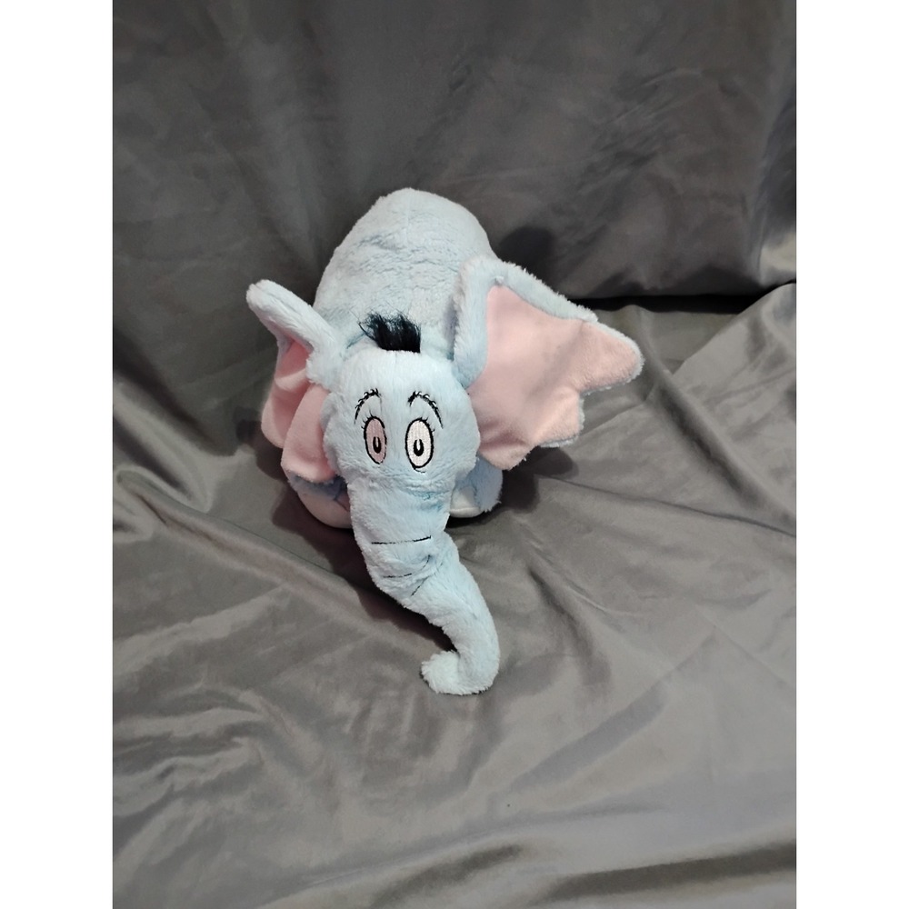 Kohl's Cares Horton The Elephant Blue Dr Seuss‎ 15" Stuffed Animal